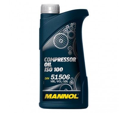 Масло для поршневых компрессоров MANNOL Compressor Oil ISO 100, 1 литр