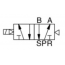 Пневмораспределитель EMC RV5231-08QME4 (5/2, моностаб., NAMUR, G1/4, 24V DC)