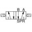 �������������������� EMC RV5242-15E4 (5/2, ������., G1/2, 24V DC)