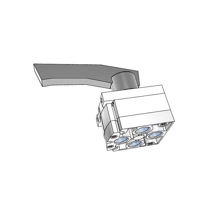Пневмораспределитель Festo VHER-P-H-B43C-B-G14 (4/3, НЗ, G1/4) - цена ...